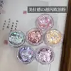 Joias para Nail Art em Pó de Opala Celebridade da Internet Lantejoulas Flash Aurora Polarizada Sonho Alto Lantejoulas para Unhas Pó Glitter Pó Brocado Nuvem