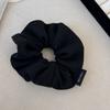 Outono e Inverno Textura Veludo Rígido Elástico de Cabelo Intestino Grosso Faixa de Cabeça Nova Moda Rabo de Cavalo Alto Corda de Cabelo Elegante Versátil Flor de Cabeça