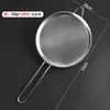 Colador de Malla de Acero Inoxidable Colador Ultrafino Casero para Comida de Bebé, Harina, Líquido de Tarta de Huevo, Jugo, Leche de Soja