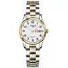 Reloj Digital para Mujer a la Moda con Doble Calendario Luminoso Resistente al Agua para Niña Reloj de Comercio Exterior con Pantalla China e Inglesa