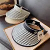 Sombrilla Protector Solar Sombrero de Sol de Ala Ancha Nuevo para Mujer Sombrero de Paja de Alto Grado Casual Protector UV de Ala Ancha