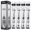Refil para Caneta Gel Preta Baoke 0.5 Caneta Hidrográfica Exame Estudantil Caneta Esferográfica Caneta para Assinatura Papelaria Atacado 106F