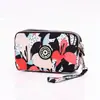 Billetera Larga Nueva para Mujer Bolso Pequeño de Lona Monedero Tela para Mujer Bolso Clutch de Regalo para Teléfono Móvil