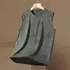 Chaleco de seda de hielo verano deportes fitness capa base hombro ancho sin mangas camiseta sin mangas tank top secado rápido moderno camiseta hombre