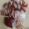 Pulsera de Ágata Natural de Moda de Venta Caliente al por Mayor, Ancho Medio, Ligeramente Imperfecta, Joyería de Pulsera para Niña Joven, Oferta Especial de Ágata Roja del Sur