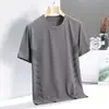 Camisetas de Verano para Hombre de Secado Rápido, Manga Corta, Finas, Casuales, Transpirables, de Malla, Tallas Grandes, Deportivas, Holgadas
