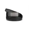 Cinturón de Cuero Personalizado para Hombre de Cuero Genuino Hebilla Automática Cinturón de Cintura de Piel de Vaca Logo Impreso a Color Regalo de Negocios Hebilla de Trinquete Cinturón de Cuero de Primera Capa para Hombre
