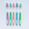 Escova de dentes avançada com cerdas macias de alta densidade, produtos genuínos para uso doméstico, embalagem independente, seção para adultos, fabricante, atacado em caixa fechada, bancada de vendas