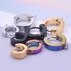 Versión japonesa y coreana de los mismos pendientes de acero de titanio joyería piercing pendientes de acero inoxidable pendientes pendientes pendientes alambre redondo pendientes fabricantes en stock