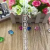 Sapatos de renda e meias roupa de cama lingerie acessórios diy em estoque 168-1 prata# largura 1. 6cm
