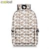 Mochila Estudantil Gato Gordo Repelente à Água Redutora de Carga Mochila de Desenho Animado Peça Única Dropshipping Mochila Respirável Impermeável