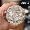 Bola de Burbuja de Cristal Oficina Bola de Agua Adorno Fabricante Mayorista Artículos para el Hogar Bola de Cristal Transparente Bola de Hielo Agrietado