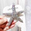Pinzas para el cabello, Pinzas laterales, Pinzas para flequillo de niñas y adolescentes, Pinzas para la parte trasera de la cabeza, Accesorios para el cabello, Brillantes de pedrería en forma de estrella, No dañan el cabello