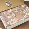 Papel de Regalo Retro Chino Marrón Flor de Albaricoque Papel de Seda 17g Papel Fino para Forro Estilo Viejo Dinero Material de Embalaje