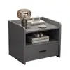 Mesita de Noche Lujo Ligero Gabinete de Almacenamiento de Mesita de Noche Pequeño Estilo Ins Dormitorio Hogar Gabinete Simple de Mesita de Noche Gabinete de Almacenamiento