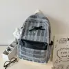 Diseño delicado de encaje, mochila linda para niñas, estilo suave de chica estilo coreano, perfecta para vacaciones, viajes con amigos y sesiones de fotos, creando un ambiente atmosférico