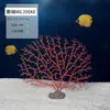 Tanque de Peces Decoración de Paisajismo Coral Imitación Base de Piedra de Coral Paquete Conjunto Completo de Adornos Pequeños para Acuario Producto Terminado