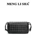 Bolsa de Mujer Tejida a Mano de Venta Caliente Transfronteriza, Bolso Cruzado Casual y Versátil, Bolso de Mano con Múltiples Compartimentos, Bolso Cuadrado Pequeño, Bolso de Hombro de Moda
