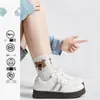Zapatillas de entrenamiento alemanas versátiles para mujer con estampado de lunares y rayas estilo coreano, nueva colección otoño 2026, con un diseño preppy, dulce, cómodo y casual