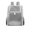 Mochila de malla transpirable para mascotas transfronteriza, mochila de viaje para gatos y perros, bolsa portátil para mascotas, bolsa grande transpirable para gatos