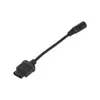 Cable adaptador de DC2.1 a conector tipo vaca mini, cable de conversión para cargador de batería de litio de vehículo eléctrico, cable de conexión de alimentación