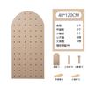 Panel perforado de madera maciza para pasillo, sala de estar, estante colgante de almacenamiento, estante de exhibición de productos, estante de almacenamiento montado en la pared, panel perforado