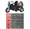 Fabricante de Motocicletas de Tres Ruedas de Ocio, Motores Zongshen Refrigerados por Agua a Gasolina, Transporte Doméstico, Triciclos para Personas Mayores y Discapacitadas