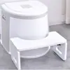 Taburete de Baño de Madera Taburete para Inodoro Plegable Mujer Embarazada Inodoro Taburete para Pies de Inodoro Taburete para Inodoro LOGOTIPO Imprimible