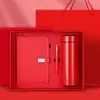 Traje de Caja de Regalo Cuaderno de Negocios A5 Alto Valor de Color Cuaderno de Oficina de Alta Gama Regalo Reunión Anual Empresarial Impresión de logotipo