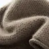 Gorro 100% Cachemir para Hombres y Mujeres, Gorro Holgado de Invierno de Cachemir Puro, Gorro Tejido, Protección para los Oídos, Calentador de Cabeza Cálido, Gorro para Clima Frío