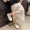 Novos Sapatos de Algodão de Um Passo Fofos Tamanho Grande 2026 Versáteis para Exterior Mocassins com Forro de Lã Sapatos Peludos Femininos