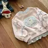 Sudadera Timo para Niñas Primavera y Otoño Nuevo Estilo Ropa Falsa de Dos Piezas para Niña Ropa Infantil Top de Manga Larga de Otoño para Bebé