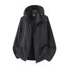 Logo Personalizable, Ropa de Protección Solar de Verano con Capucha Desmontable para Hombres y Mujeres, Chaqueta Protectora UV para la Piel Estilo Pareja para Exteriores