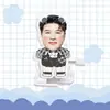 Super Junior Lee Donghae Choi Siwon Caminando Robot de Viento Acrílico Figura Estrella