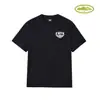 Marca Americana da Moda Corteiz Estampa de Navio de Cruzeiro Alcatraz Camiseta Casual Esportiva Solta de Manga Curta para Casal