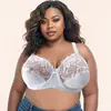 Popular Súper Delgada Taza Grande Talla Grande Europeo y Americano Sujetador Aro de Acero Encaje Push-Up Grasa mm Exportación Bajo Precio Lencería al Por Mayor