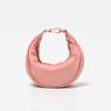 Mini Bolsa Dumpling Loja Física Mesmo Estilo Alça de Ombro Removível Bolsa de Mão Bolsa Transversal Bolsa Gancho Bolsa de Tecido 481104