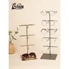 Soporte de Gafas Multicapa de Acero Inoxidable Exhibidor de Gafas para Tienda de Gafas Soporte de Exhibición de Gafas Soporte de Exhibición de Gafas de Sol Accesorios de Exhibición de Gafas de Sol
