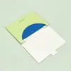 Papel Facial Absorbente de Aceite Azul Fresco Portátil para Maquillaje Piel Grasa Control de Aceite Papel Absorbente de Aceite de Lino