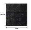 Pegatina de Pared con Patrón de Ladrillo Estéreo 3D Adhesiva Espuma Azulejo de Pared Pegatina Dormitorio Sala de Estar Pared de Fondo Renovación Impermeable Anticolisión Papel Tapiz