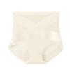 "Sentido de Exceso de Fibra" 7a Ropa Interior Antibacteriana Sin Marcas para Abdomen de Mujer Verano Fina de Cintura Alta Transpirable con Entrepierna Larga