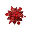 Nuevo broche geométrico de cristal de moda vintage aleación rhinestone corsage pin para abrigo ropa accesorios al por mayor
