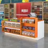 Supermercado Caja Tienda de Conveniencia Recepción Almacenamiento Multicapa Barra Tienda Papelería Mostrador Pequeño Esquina Escritorio de Recepción