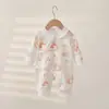 Ropa de Primavera y Otoño para Bebé Protección de Barriguita de Bebé Ropa de Mariposa Traje sin Huesos para Recién Nacido Algodón Puro Hattie Ropa para Gatear Ropa de Mariposa