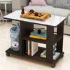 Mesa de Centro Moderna Minimalista Mesa Lateral de Sofá Sala de Estar Mesa de Canto Móvel Mini Kung Fu Pequena Mesa de Café Vidro Temperado Frete Grátis
