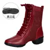 Zapatos de mujer para danza moderna, zapatos de suela blanda para baile cuadrado de todas las estaciones, zapatos de baile de marinero, botas de baile largas, zapatos de baile, zapatos de baile latino