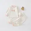 Conjunto de Ropa Interior Suave de Algodón para Bebés y Niños Pequeños Estampado de Dibujos Animados Ropa de Otoño para Bebé Pantalones de Otoño Ropa de Casa para Niños de Otoño y Primavera En Stock Venta al por Mayor