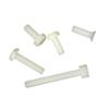 Parafuso de nylon de soquete hexagonal Parafuso de plástico de soquete hexagonal Cabeça cilíndrica Cabeça de copo Parafuso serrilhado de soquete hexagonal M3-M10