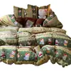 Conjunto de Cuatro Piezas de Leche Polar Grueso Cálido Otoño e Invierno ins Dibujos Animados Todo Mate Estilo Fresco Conjunto de Tres Piezas de Polar para Bebé Piel Sintética