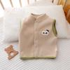 Chaleco de otoño e invierno para niños, chaleco cálido con forro polar de clase Aa para bebés, ropa de bebé Anyang de una generación de cabello